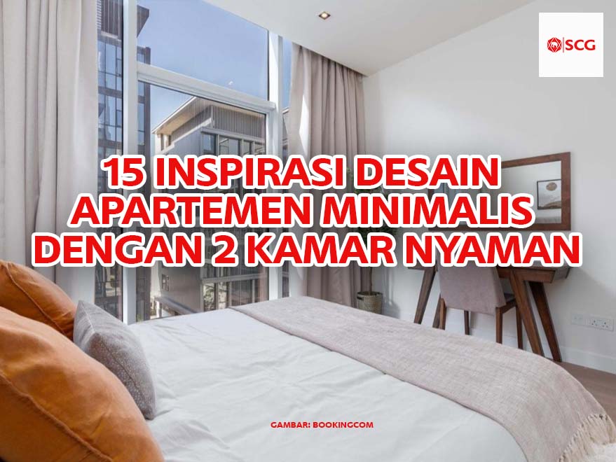 Tampilan kamar apartemen minimalis