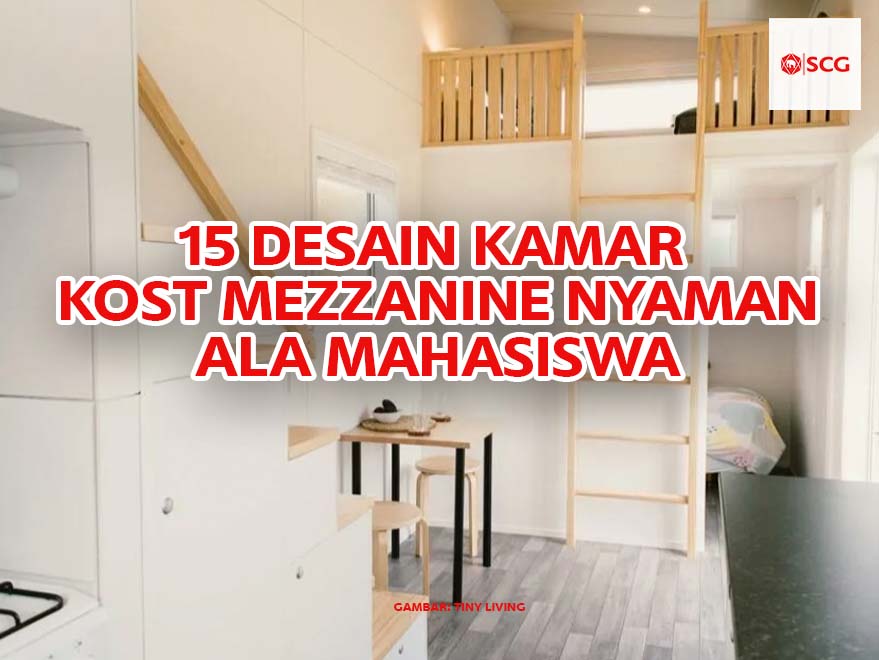 desain kamar mezzanine