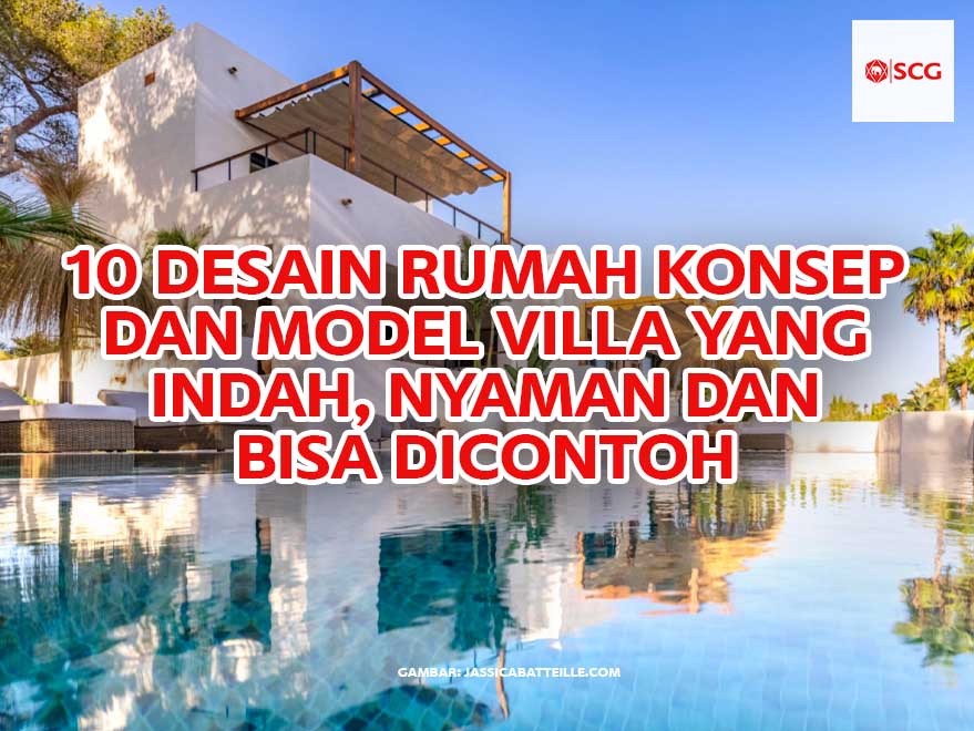 desain rumah dengan konsep villa