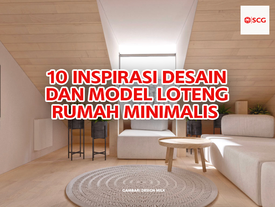 desain dam model loteng rumah minimalis